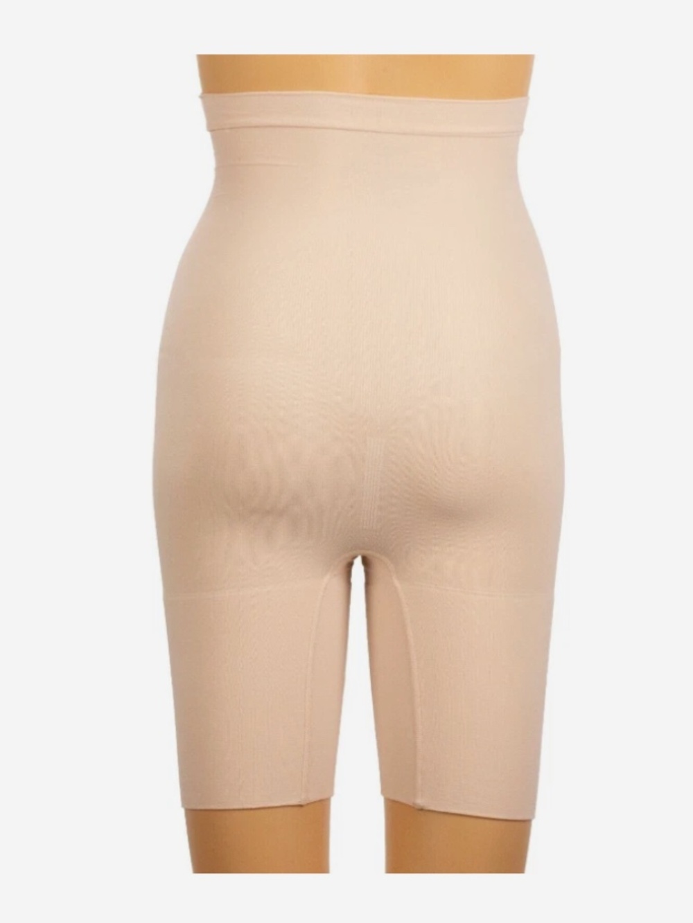 SPANX Women's High-Waisted Shaper Shorts Tummy Control Soft Nude S 01408 - Picture 2 of 2